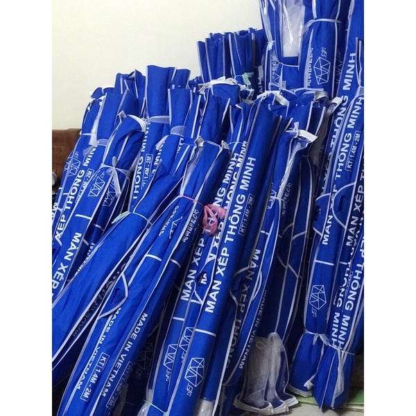 Màn Khung Xếp INOX 304 Có Cửa ra vào,Màn gấp gọn chân chống kênh,chống muỗi Cao Cấp Anh Thư cửa từ 1m6