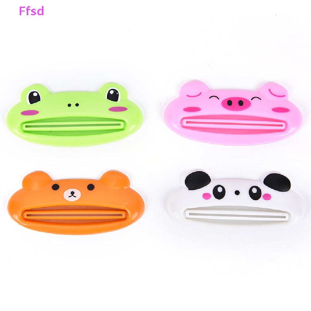 {Ffsd} 1 Dụng Cụ Nặn Kem Đánh Răng Tại Nhà Hình Thú Hoạt Hình * Bán Chạy