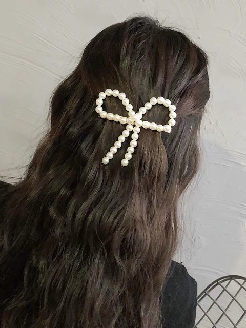 Kẹp tóc hình nơ ulzzang