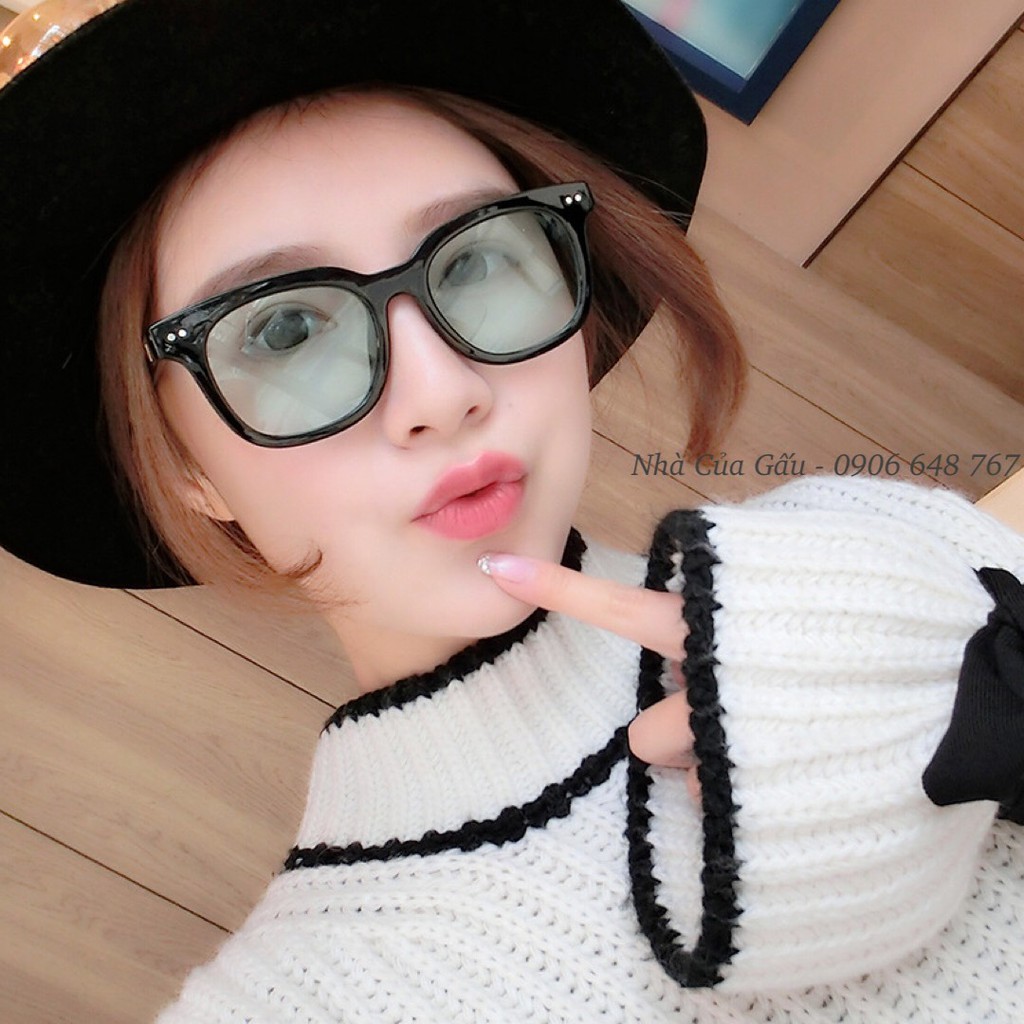 Mắt kính nữ thời trang 5 màu cực iu NCG03