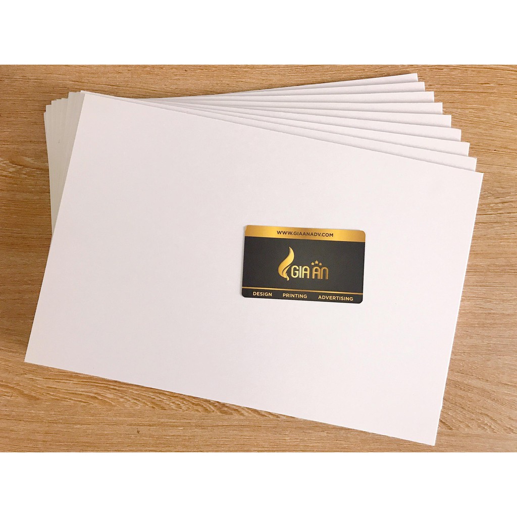 Combo 10 Tấm bìa làm mô hình  A4 dày 3mm