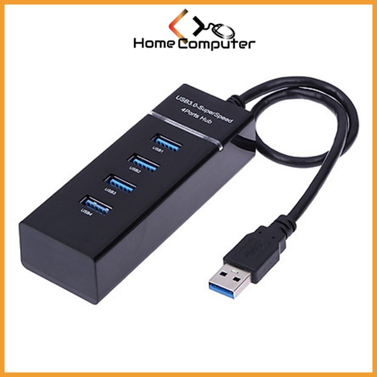 Hub Chia Cổng Usb, Bộ Chia Usb 4 Cổng 3.0 Giao Màu Ngẫu Nhiên - Home.mall