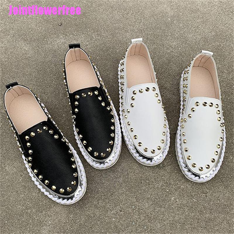 JSS Women Stitching Sewing Soles Flats Shoes Sneakers Sports Slip On Loafers Shoe JSS