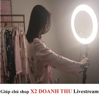 Đèn live stream kích thước 16 cm,3 chế độ