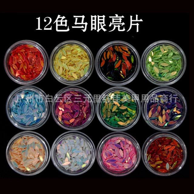 Nhũ hạt gạo trang trí móng đa dạng màu sắc dễ trang trí sản phẩmvì nhiều tính năng lợi ích