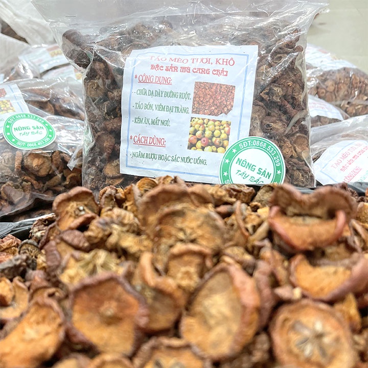 Táo mèo khô ngâm, đặc sản vùng cao Tây Bắc