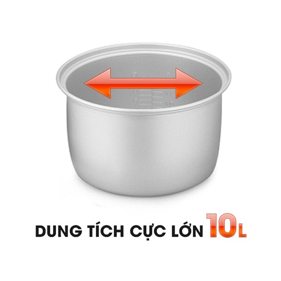 Nồi Cơm Điện SHARP KSH-D1010V