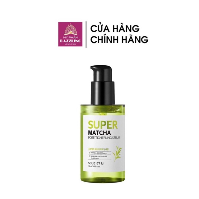 Serum Se Khít Lỗ Chân Lông Some By Mi Super Matcha Pore Tightening 50ml Chính Hãng