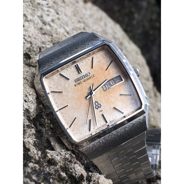 [FREE SHIP] [ Đồng Hồ BinBin2hand] Đồng Hồ thương hiệu SEIKO KING Top hàng đầu Seiko Nam năm 1975