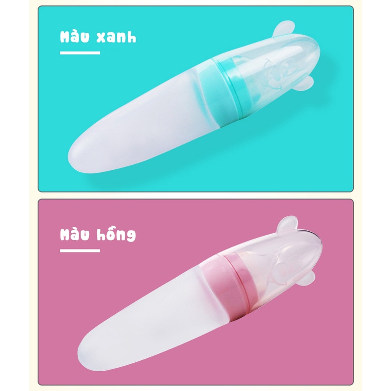 Thìa ăn dặm cho bé, thìa tập ăn uống sữa