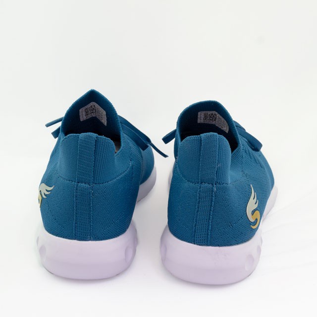 Giày chạy bộ sneaker 💖FREESHIP💖 giày thể thao trẻ em Sshoes-dây buộc, vải thun mềm êm chân K002-10-BLU