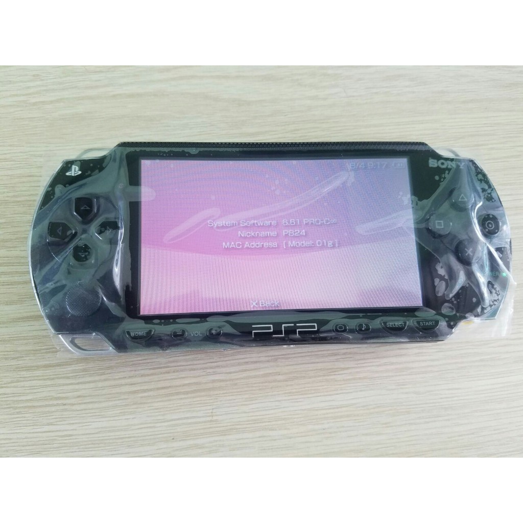 Máy chơi game Sony PSP1000 mới đẹp, đã hack chơi đủ loại game Loại Tốt