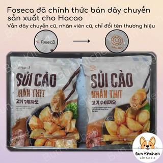 Sủi cảo nhân thịt, nhân tôm Hacao