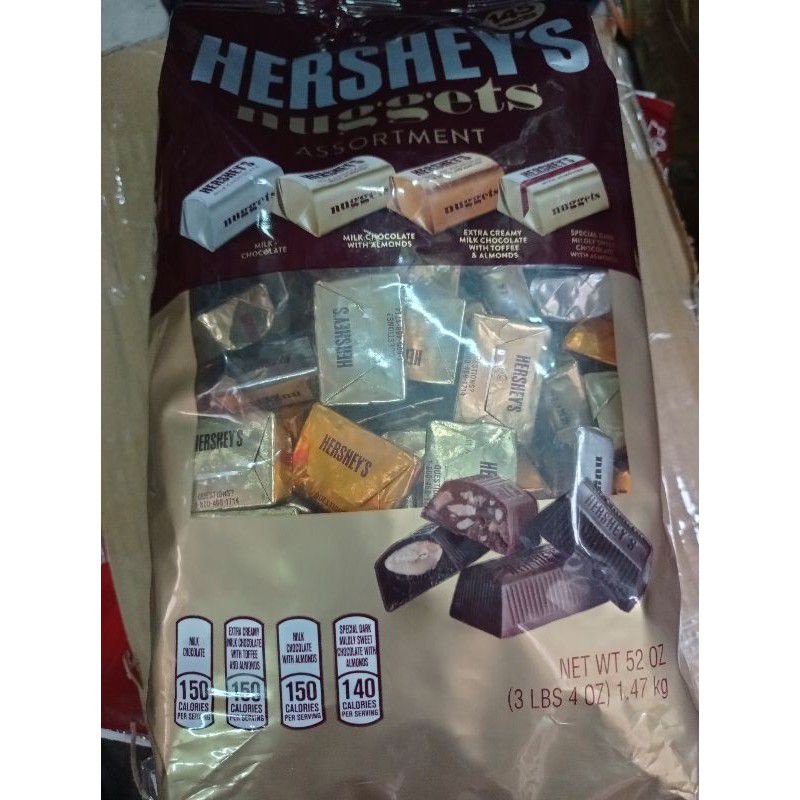 (Date t8/22) socola hershey's nugget của Mỹ