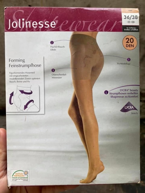 Tất quần Gen bụng , thon đùi , nâng mông Jolinesse .

Made in EU.