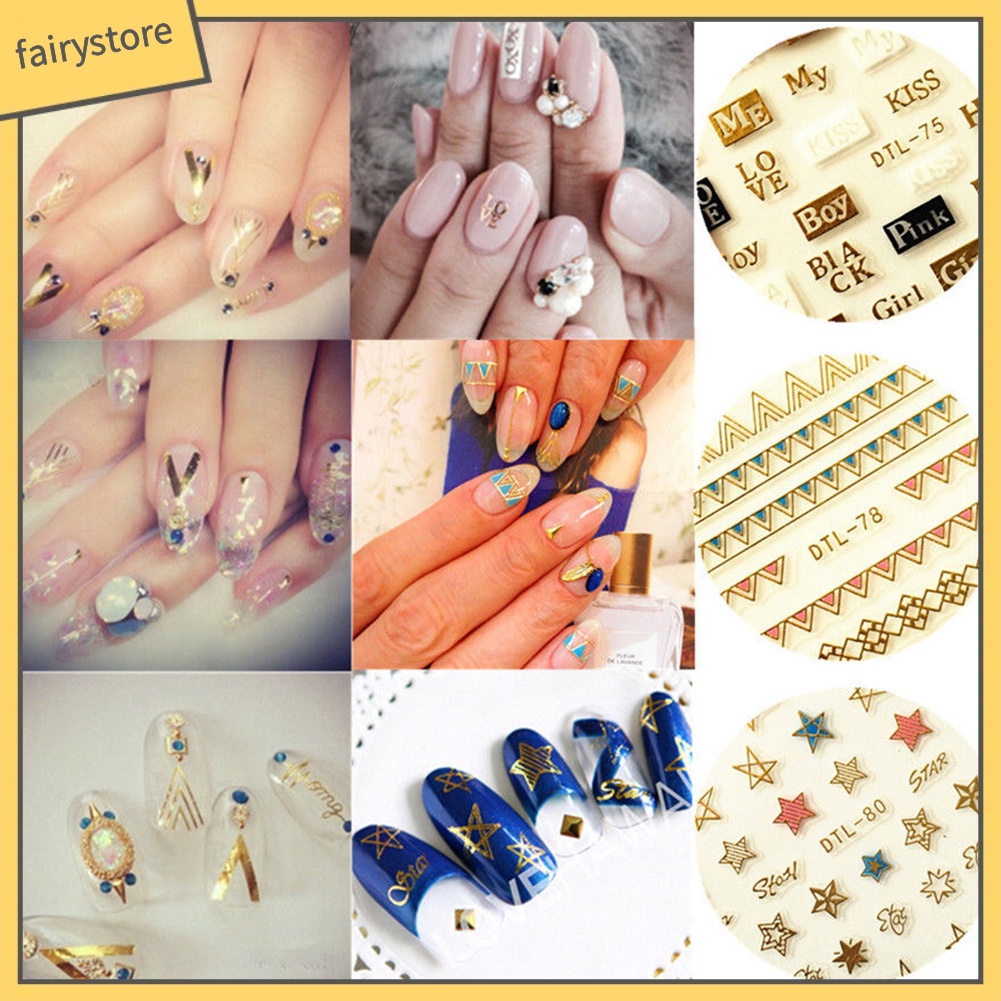 Tấm hình dán dùng để trang trí móng nghệ thuật