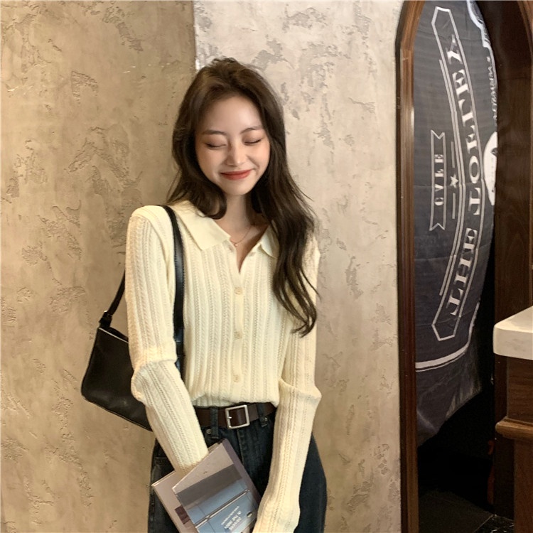  Áo Cardigan Dệt Kim Tay Dài Thiết Kế Đơn Giản Cho Nữ | BigBuy360 - bigbuy360.vn