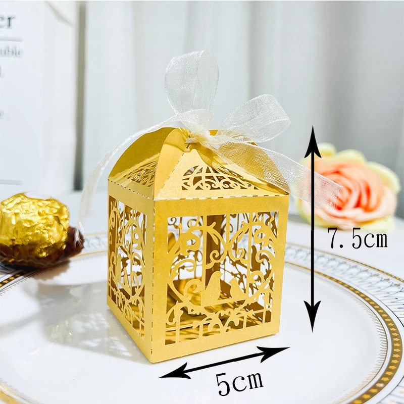 Bộ 10 Hộp Đựng Kẹo Hình Chú Chim Xinh Xắn