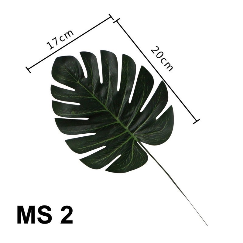 Lá rùa, lá dừa trang trí sinh nhật