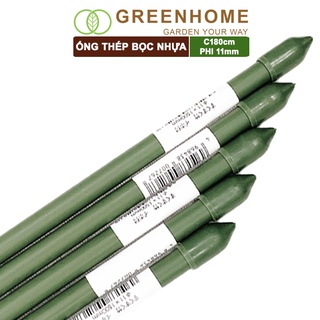 Mua Bộ 5 Ống thép bọc nhựa dài 180cm  phi 11mm  Nhật Bản  Daim  làm khung  giàn cây leo  độ bền 5 năm |Greenhome