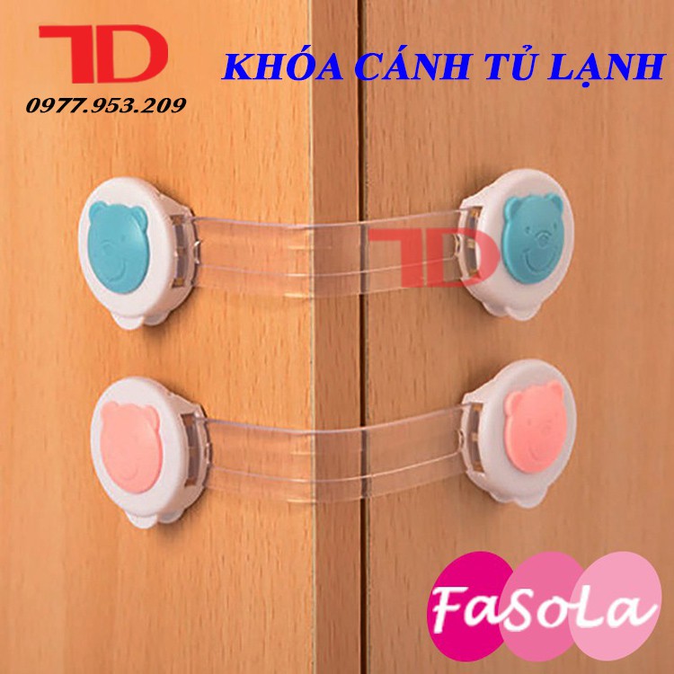 Khóa cửa tủ lạnh tiện lợi, dây khóa đa năng