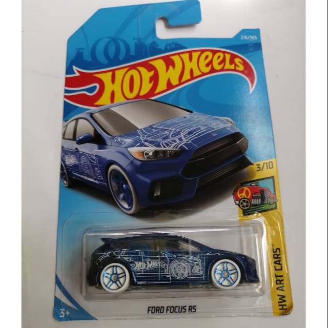 Hot Wheels Mô Hình Đồ Chơi Xe Hơi Ford Focus Rs