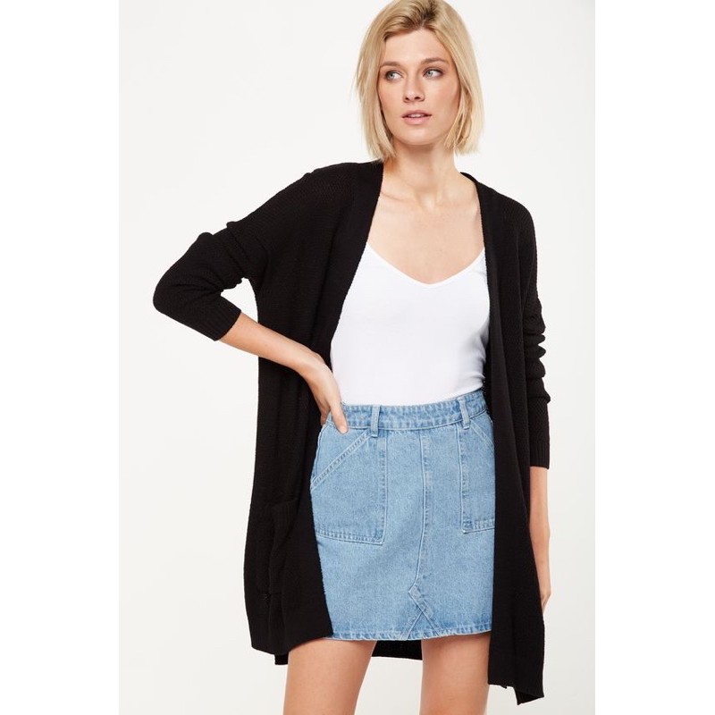 CARDIGAN LEN DÀY hiệu COTTON ON