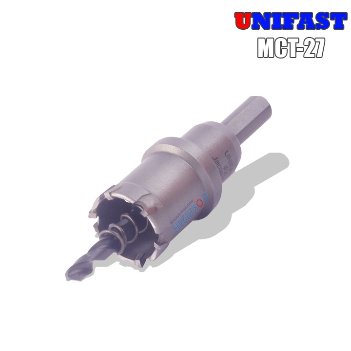 Mũi khoét hợp kim Unifast phi 27 MCT-27 | Siêu bền bỉ