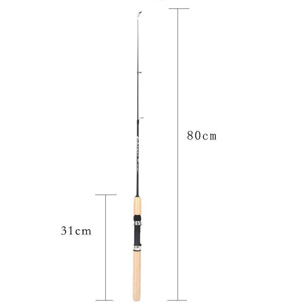 Cần câu cá biển linh hoạt 60/80/100cm dễ mang theo