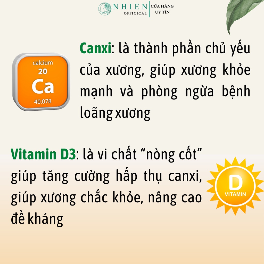 Viên uống Canxi magie Nature bounty bổ xương khớp, phòng ngừa loãng xương, giảm viêm khớp 100 viên
