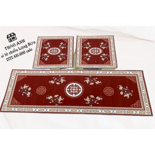 THẢM GHẾ, Bộ 3 MÓN 1 ghế dài 2 ghế ngắn