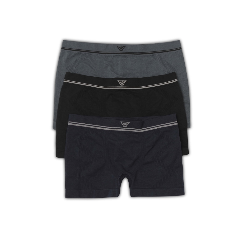 Quần Lót Nam W&amp;W Dáng Boxer Chất Liệu Cao Cấp Mềm Mịn, Thông Thoáng, Kháng Khuẩn Cực Tốt WUW58