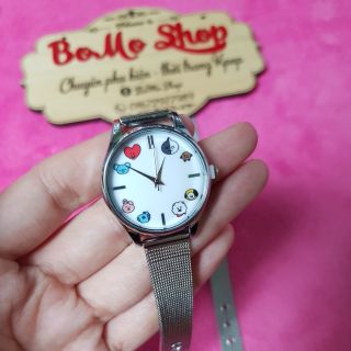 ĐỒNG HỒ ĐEO TAY BT21 BTS DÂY THÉP CỰC ĐẸP