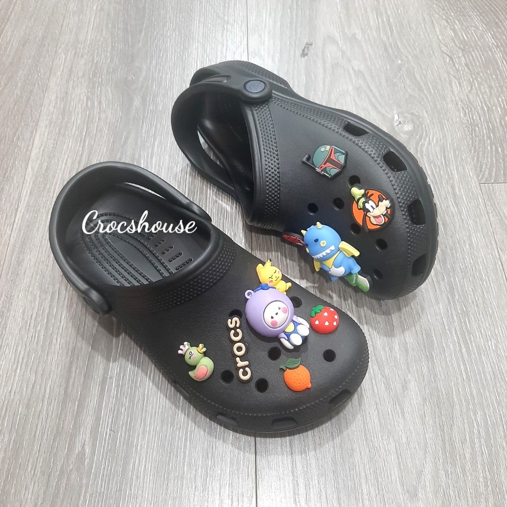 (Chính hãng) Dép sục crocs classic chính hãng nhiều màu nam nữ tặng kèm jibbitz, giày dép nam nữ - Crocs house