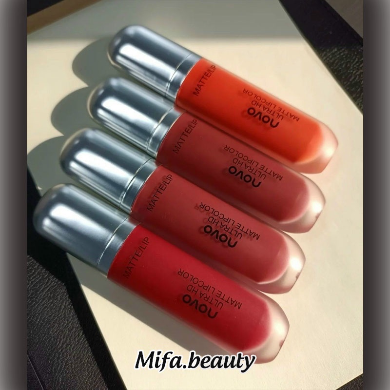 Son Novo Đỏ Nâu Dạng Lỏng Màu Sắc Thời Trang Nội Địa Trung NOVO5234