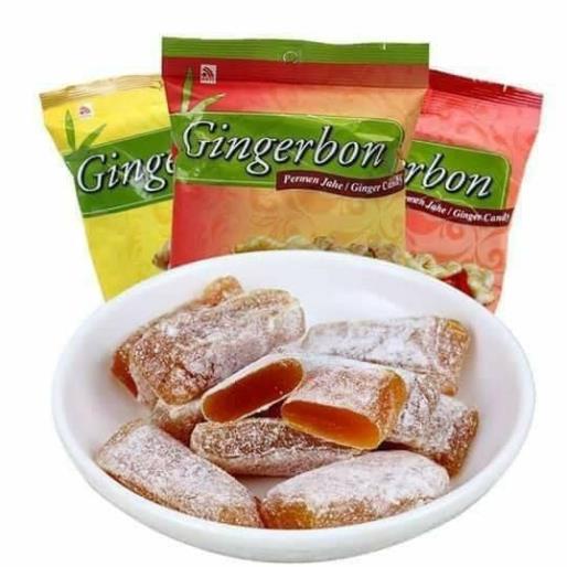 Kẹo Gừng Dẻo GINGERBON 125gr (gói 31 viên)