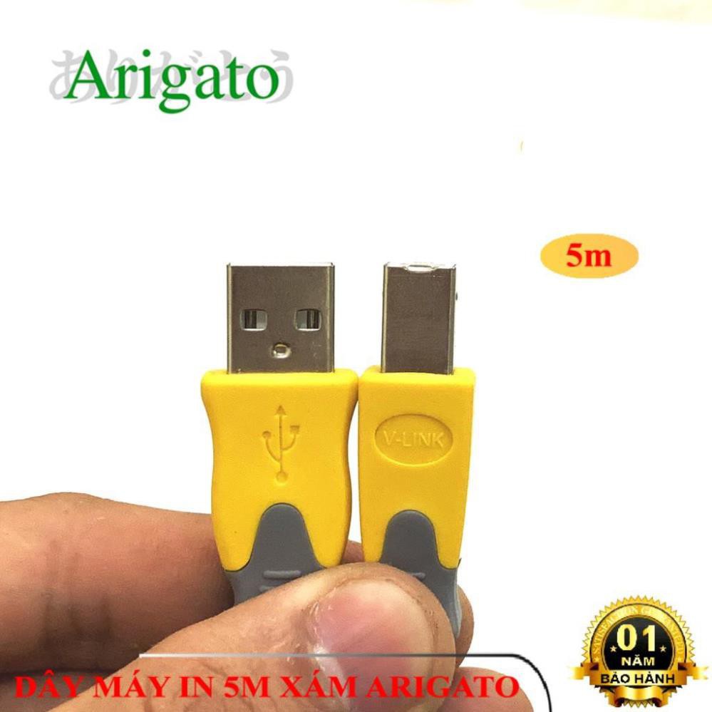 DÂY MÁY IN 5M XÁM ARIGATO ARIGATO Đảm Bảo Chất Lượng.DMIX2