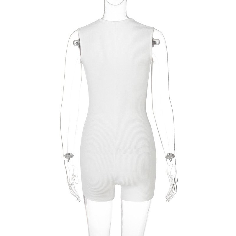 Jumpsuit Sát Nách Thiết Kế Cổ Chữ V Quyến Rũ | BigBuy360 - bigbuy360.vn