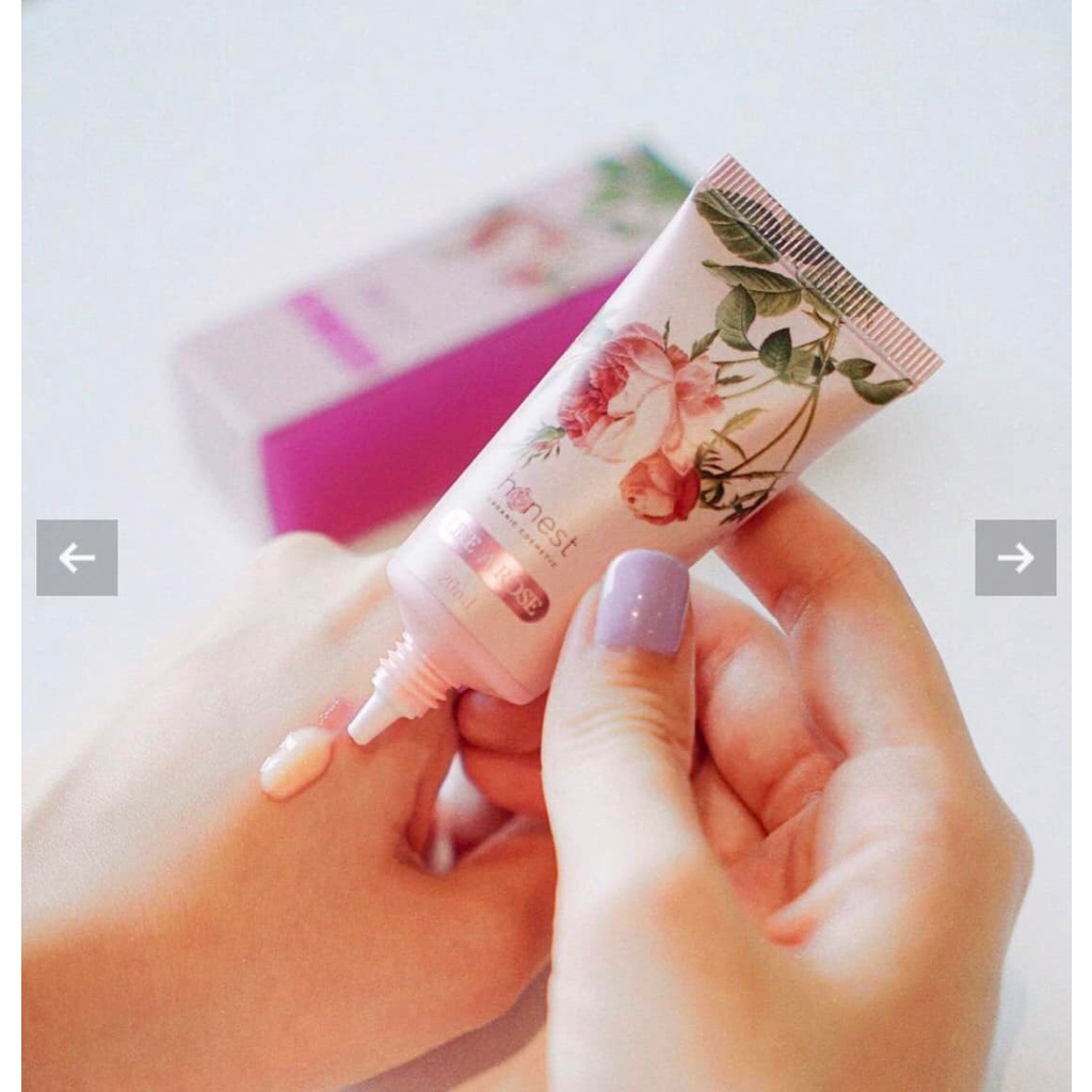 Kem dưỡng da tạo má Hồng hữu cơ, tự nhiên không make up Honest Beauty Like The Rose 20ml | Chính hãng