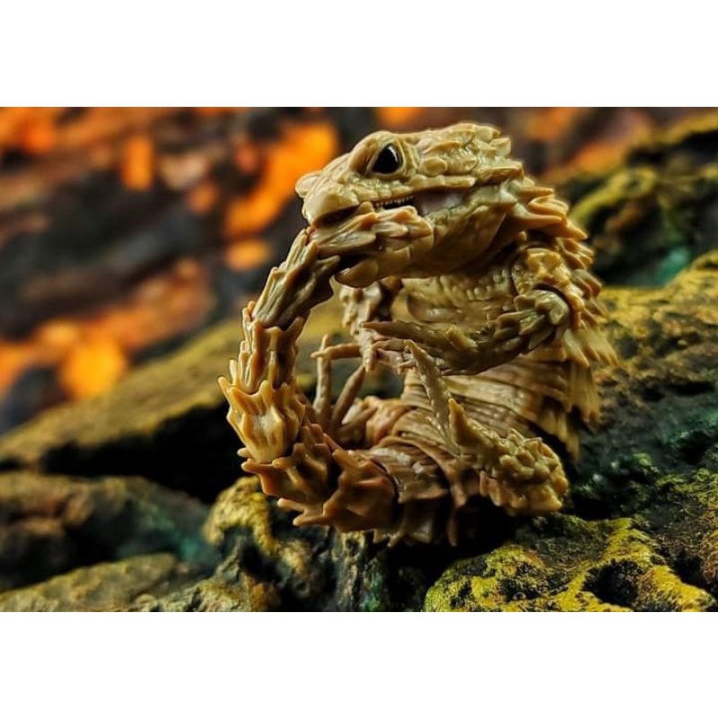 Đồ chơi mô hình lắp ráp BANDAI GASHAPON Rồng Armadillo Lizard