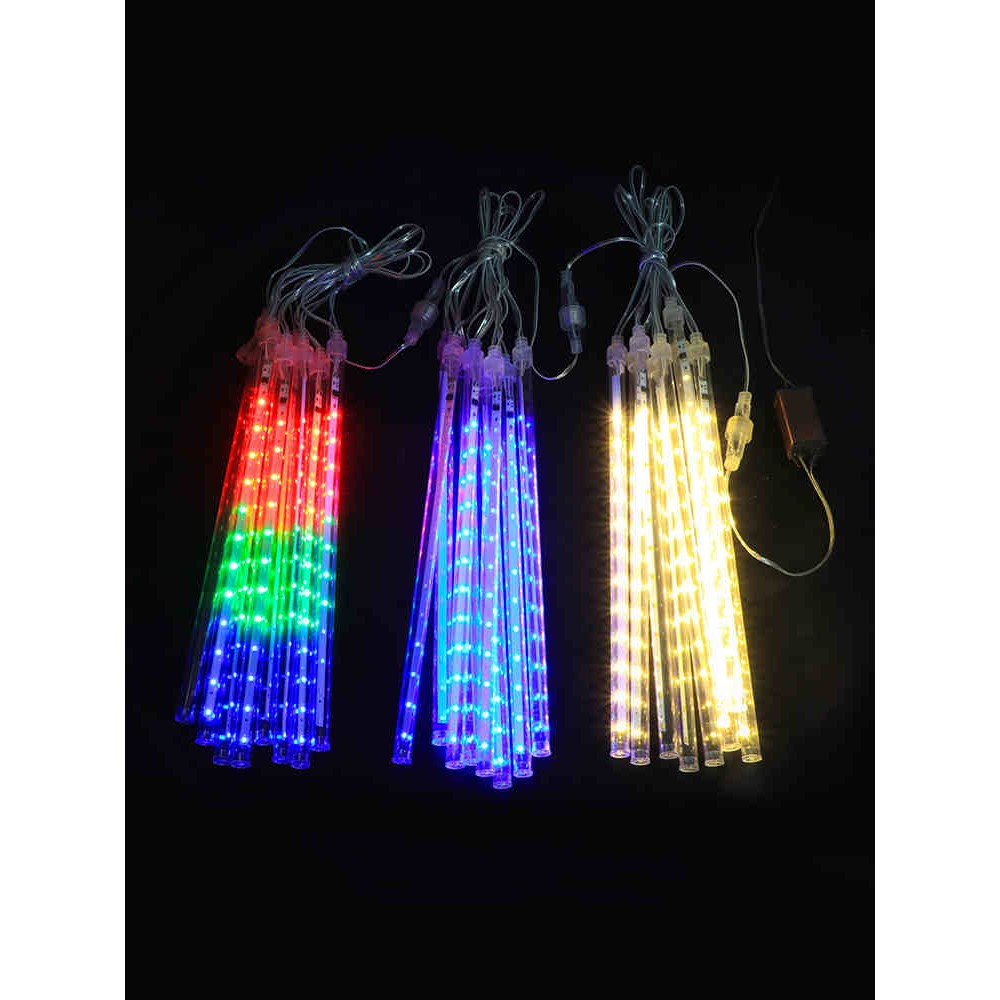 Đèn led sao băng giọt nước thả, led mưa sao băng