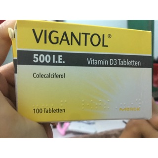 Vitamin D VIGANTOL Đức Germany.