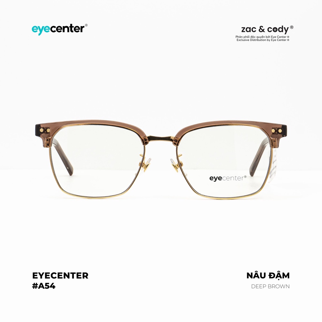 Gọng kính cận nam nữ A54-S chính hãng KRIS by EYECENTER nhập khẩu Eye Center Vietnam