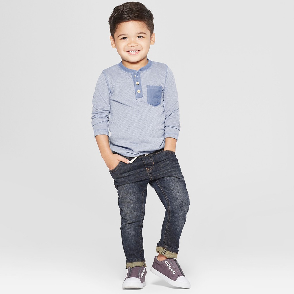 *Size: 5 (17-18kg)///Quần jeans dài Cat&Jack bé trai _ 145k. Hàng XK, made in vietnam chuẩn xịn
