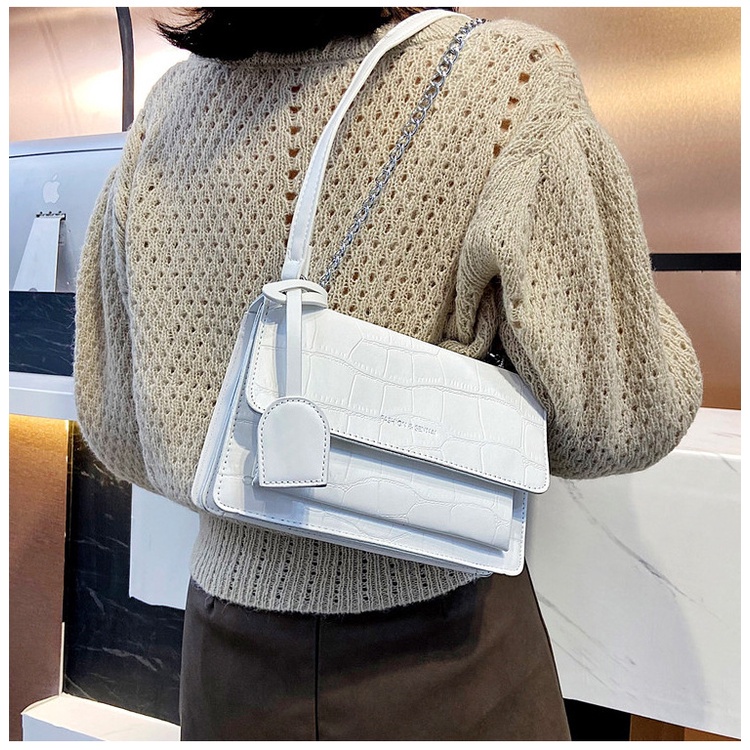 Túi xách nữ đeo chéo, đeo vai hai ngăn thời trang SENAI24