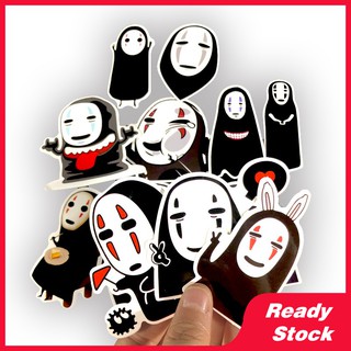 Set 12 Miếng Dán Hình Vô Diện Chống Thấm Nước Dùng Để Trang Trí Sổ Tay