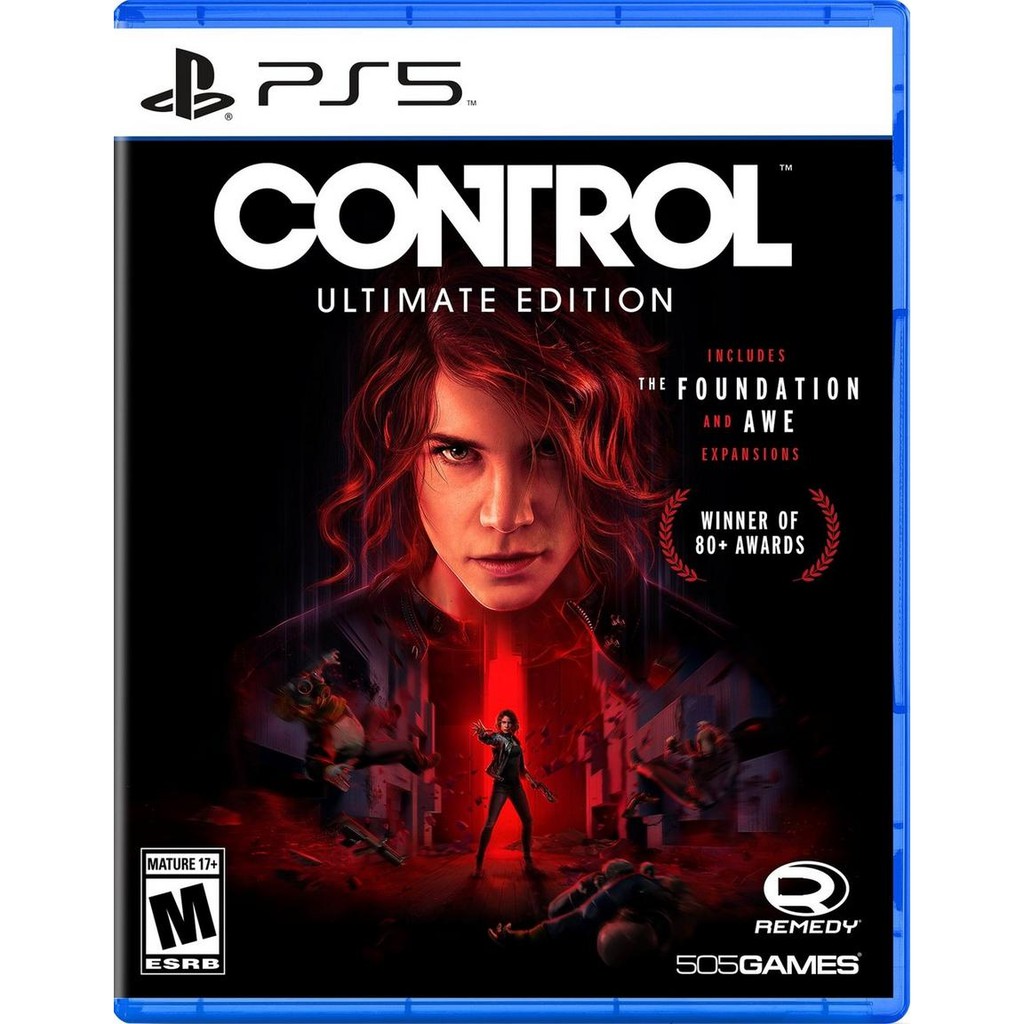 Đĩa Game Ps5 : Control Ultimate Edition Hệ US