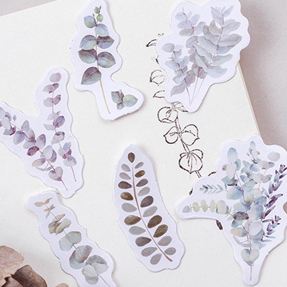 Sticker Dán Trang Trí Nhật Ký Hình Cây Cối