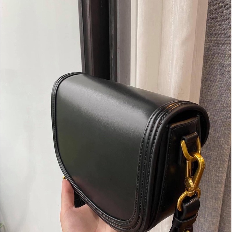 Túi xách đeo chéo nữ JanSi, túi đeo vai kẹp nách Basic bầu likeaut sz22