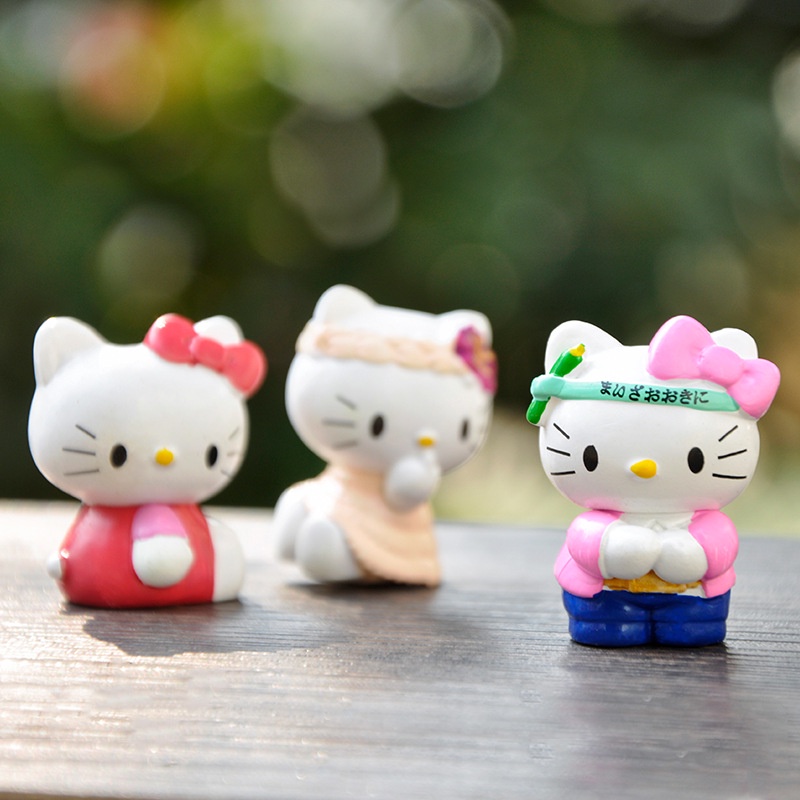 Đồ Trang Trí Để Bàn Hình Hello Kitty Đáng Yêu